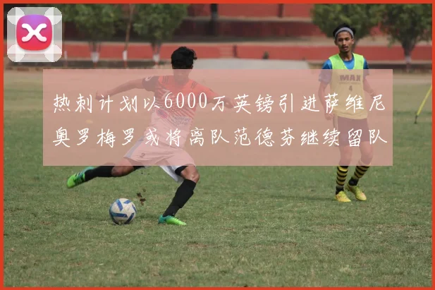 热刺计划以6000万英镑引进萨维尼奥罗梅罗或将离队范德芬继续留队
